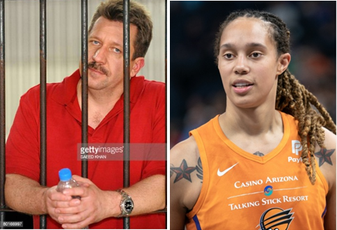 «Le marchant de la mort russe», Viktor Bout libéré par les grâces de la Star, double championne Olympique, Brittney Griner !