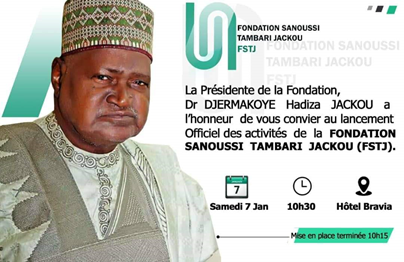 BIENTÔT LA FONDATION SANOUSSI TAMBARI JACKOU