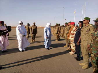 visite du ministre de la Défense Nationale à Tahoua