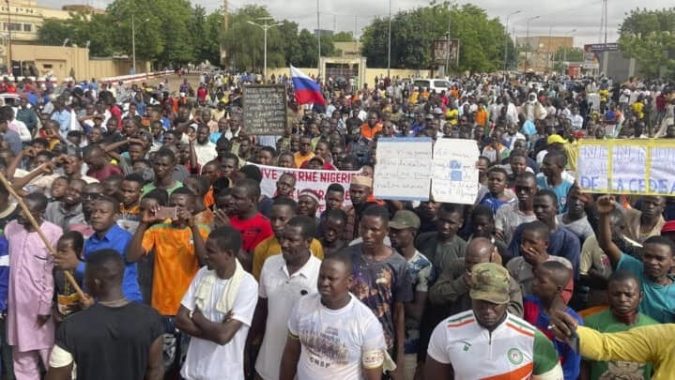 Niger : Une mobilisation contre l’armée française, les forces de libération ne faiblissent pas !
